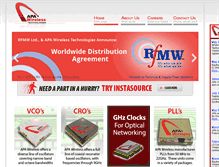 Tablet Screenshot of apawireless.com